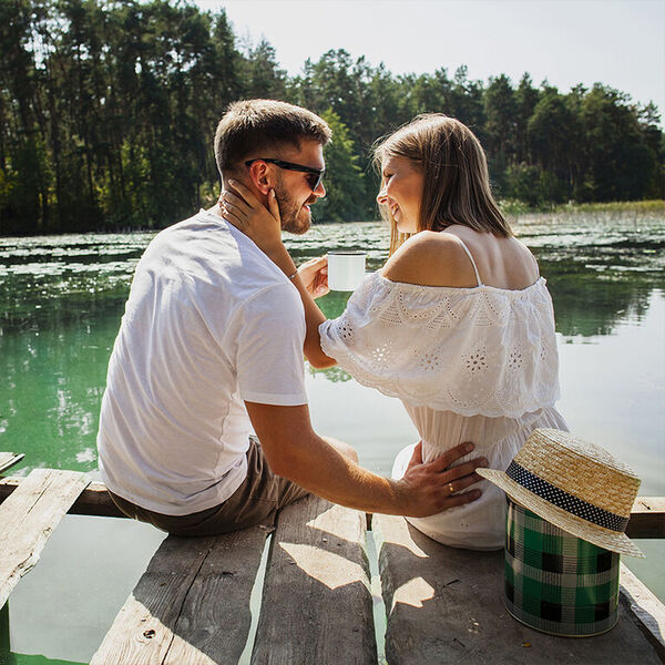 Säsongsretreat vid sjön